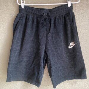 Nike Spell Out Shorts Dark Gray Men Medium Athletic Running Basketball